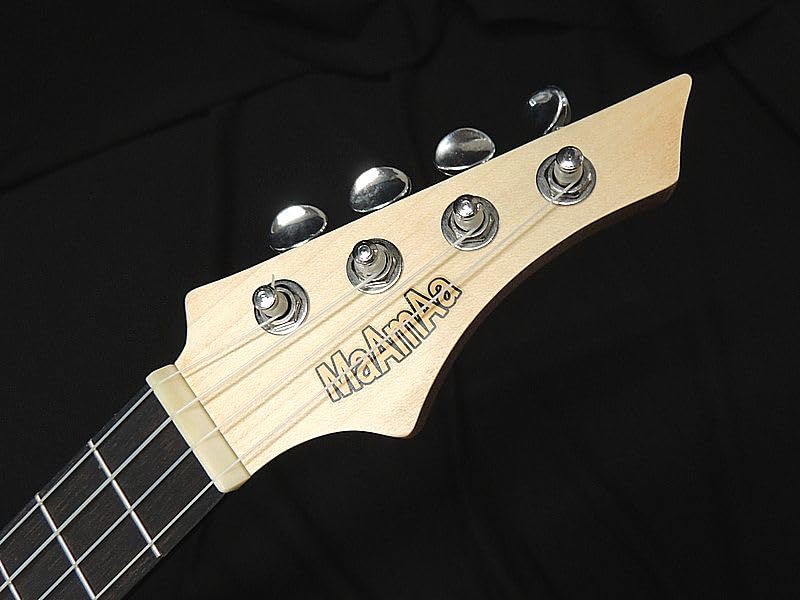MaAmAa Ukulele V Shape 2T Tenor Ukulele MaAmAa Deformed Ukulele 2 Tone Color MU-V3 Maple/Ebony