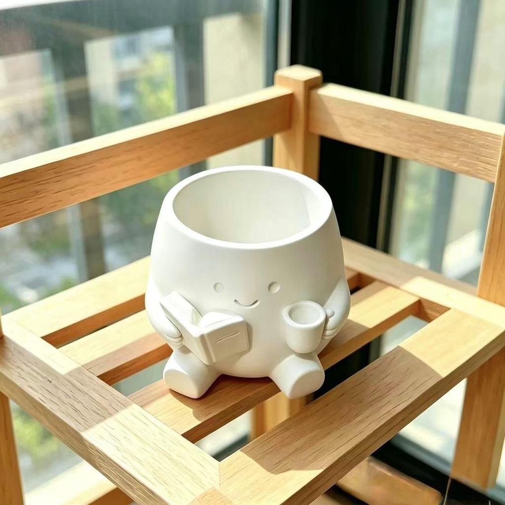 3D Printed Creative Dragon Egg Succulent Pot - Easter Balcony Decor