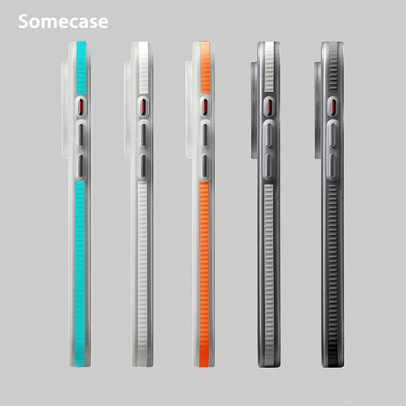 Magnetic Case for iPhone 17 Pro Max, Corrugated Skin-Feel Frosted Shockproof Cover, Full-Body Fall Protection for iPhone 16