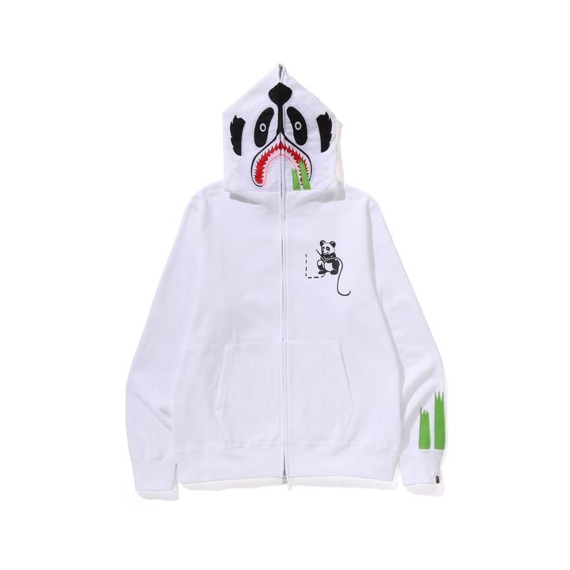 Bape Panda Full Zip Hoodie Ladies
