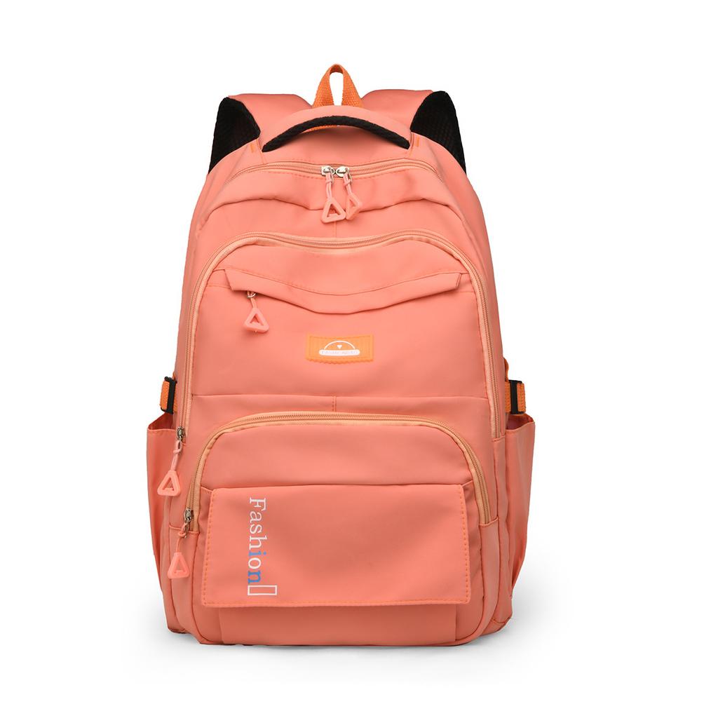 New large-capacity anti-splashing nylon backpack campus sweet beauty student backpack junior high school student schoolbag