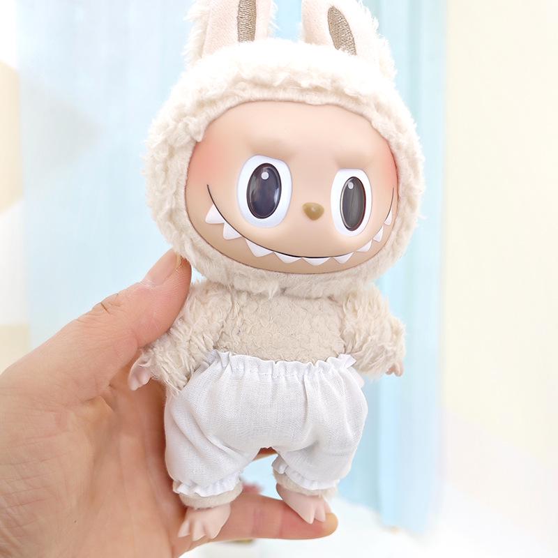 Labubu 17cm Pendant Clothes: Single Pants & Skirt Accessories for Replacement