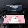 Moomin Art Mouse Pad, Large Gaming Desk Mat, Non-slip XXL Mousepad for Laptop & Tablet, Mini PC Playmat with Stitched Edges