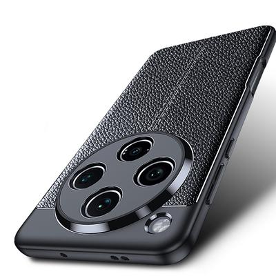 For OPPO Find X8 Pro Case Cover OPPO Find X8 Pro Capas Shockproof Armor Bumper Back Soft TPU Leather For Fundas OPPO Find X8 Pro