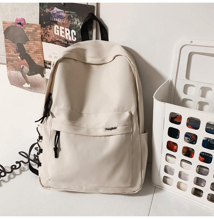 Wasserdichter Rucksack mit großem Fassungsvermögen für Männer und Frauen - Japanischer Stil, Leichtgewicht, Ideal für Studenten