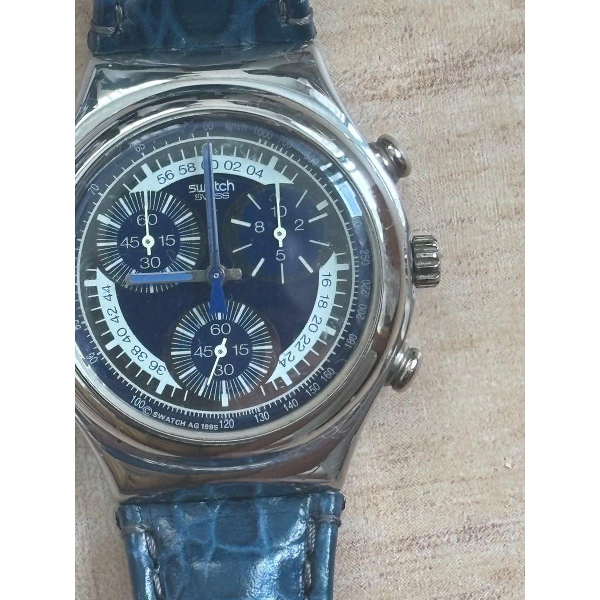 Used swatch IRONY chrono YCS102 SeaTrip Swatch Irony Chronograph AG 1995