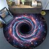 Cartoon Print Round Area Rug,Carpet Rug for Living Room Bedroom Sofa Playroom Decor,Non-slip Floor Mat