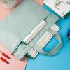 2-Layer Tutorial Bag PVC Art Storage Bag High Quality Tote School Bag