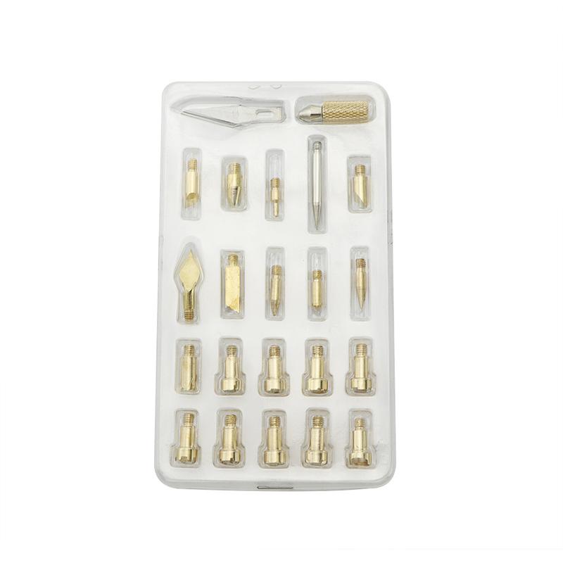 Wood Burning Embossing Solder Pen Carved Set Woodworking Electric Soldering Iron Carving Pyrography Tools Kit