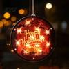 Indoor Holiday Atmosphere Lamp Halloween Window Decor Light, Battery Powered Ghost Pumpkin Fairy Portable Operated Light String Lantern for