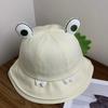 Cute and funny fisherman hat children cartoon three-dimensional big eyes dome basin hat men sweet and cute sunshade sunscreen hat