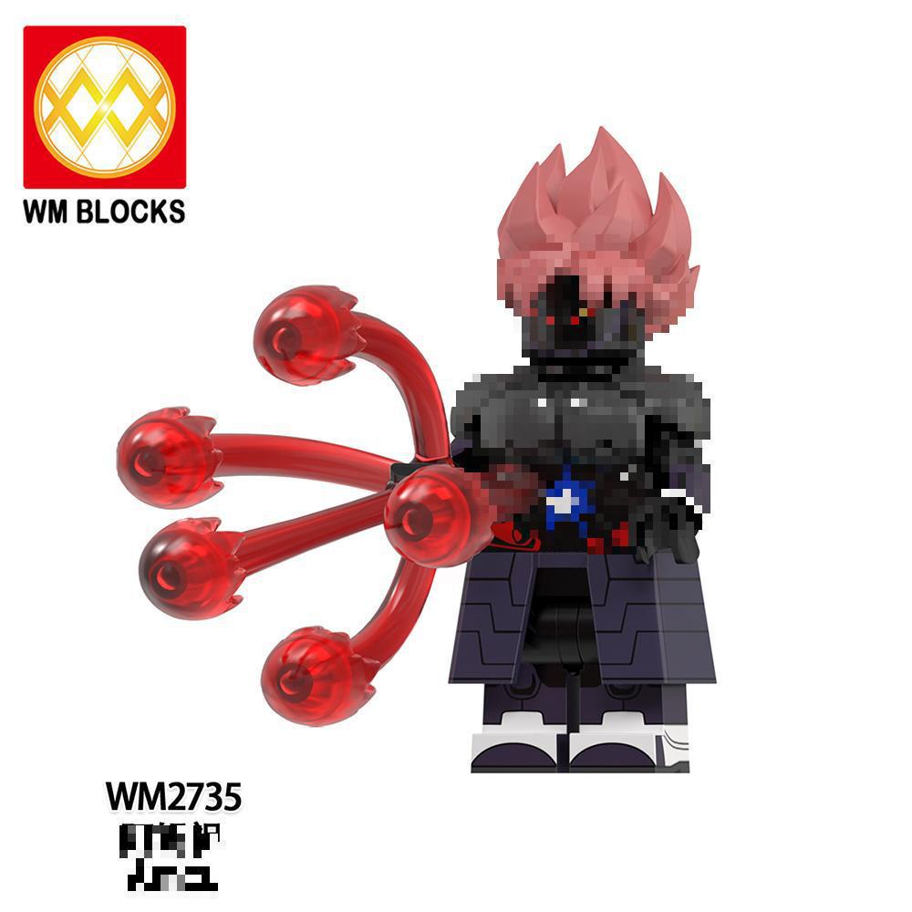 WM6185 Anime Goku Children s Building Blocks Toy Set