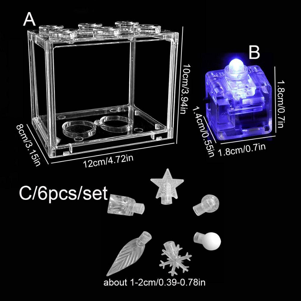 Decorative Submersible Mini LED Lights Mini Fish Tank Decorative Lamp Fish Tank Candle Lamp  Home