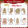 Christmas Pendant Gingerbread Man Christmas Tree Decorations Atmosphere Sense Of Joy And Cute Style