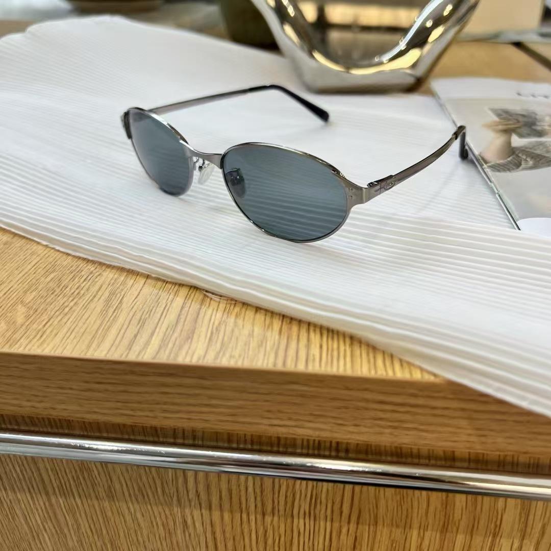 

Oval Shape Woman Sunglasses Korean Style UV400 Protection Sun Glasses Man High Quality Female Sunglass
