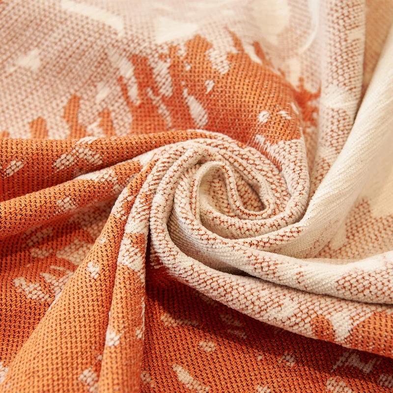 Forest Tree Chenille Sofa Throw Blanket Anti-slip Sofa Slipcover Four Season Universal Couch Blankets Towel for Living Room Home