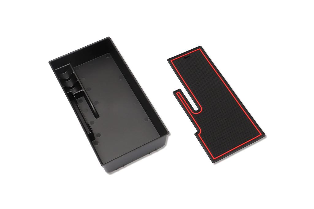 AVEST Console with Rubber Mat for Toyota Noah 90 and Accessory Fits the New Noah and Convenient Interior Parts and Box/Tray 90/Voxy Series, Storage,