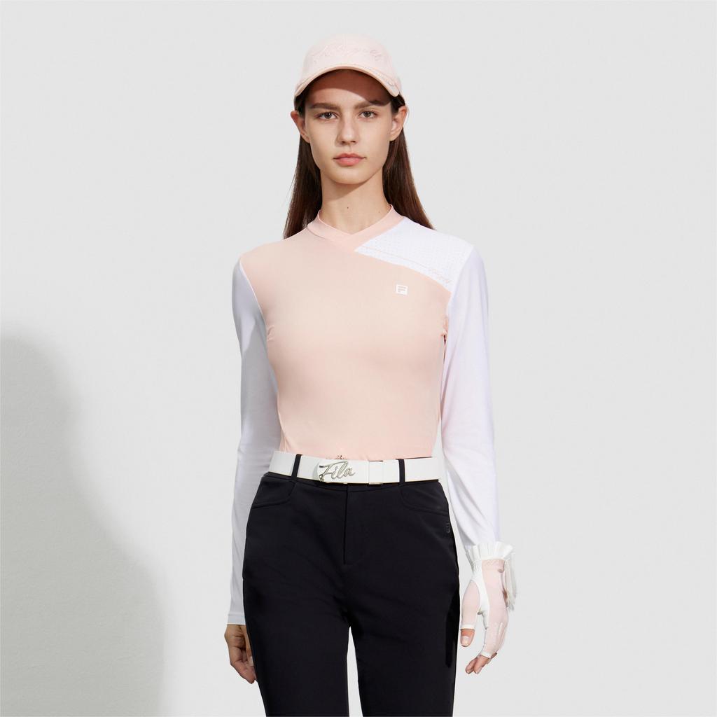 New FILA T Shirts Women's Peach Ice Cream Powders A11W425205FPK