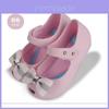Charmante Mini Melissa Mädchen Britischer College Wind Fliege Kinderschuhe Für Stilvolle Kinder