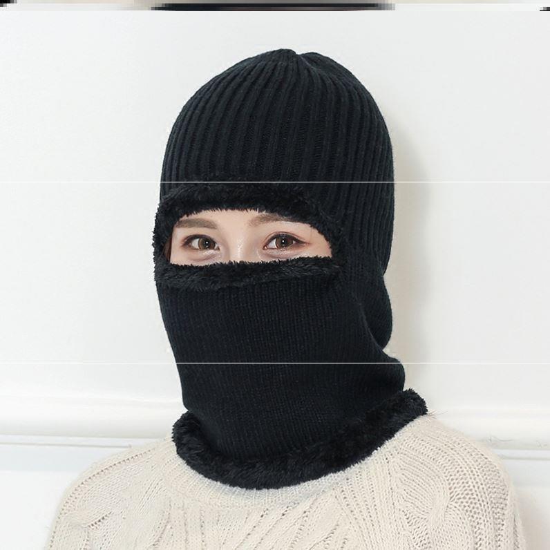 Winter Hat, Cotton Hat, Velvet Headband, Men and Women, Neck Protection and Warmth, Cycling Hat, Warm Hat