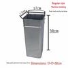 JPHZNB Thickened Galvanized Square Trash Can Liner