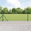 VidaXL Fence Posts with Base Plates 7 Pcs Ø32mm 70cm Galvanized Steel 42004284