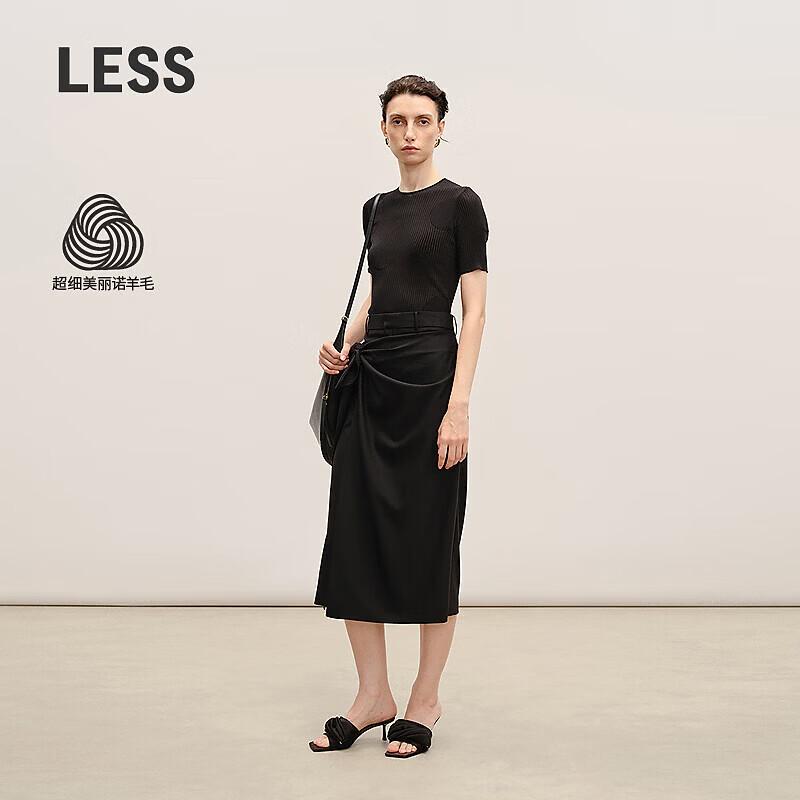 

LESS 2026 Summer Casual Straight Long Skirt L