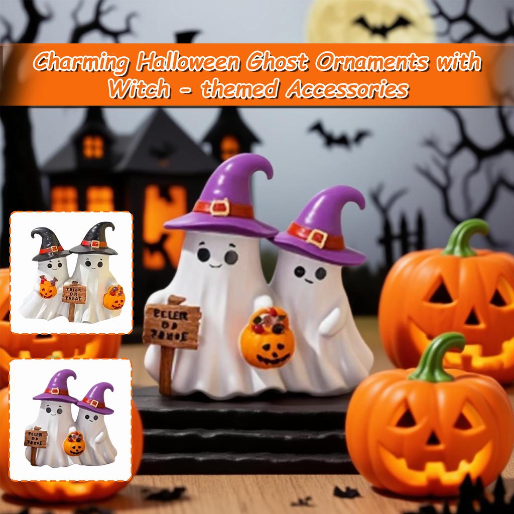 Doppel Halloween Figur Desktop Dekoration Requisiten Szenen Set Artikel