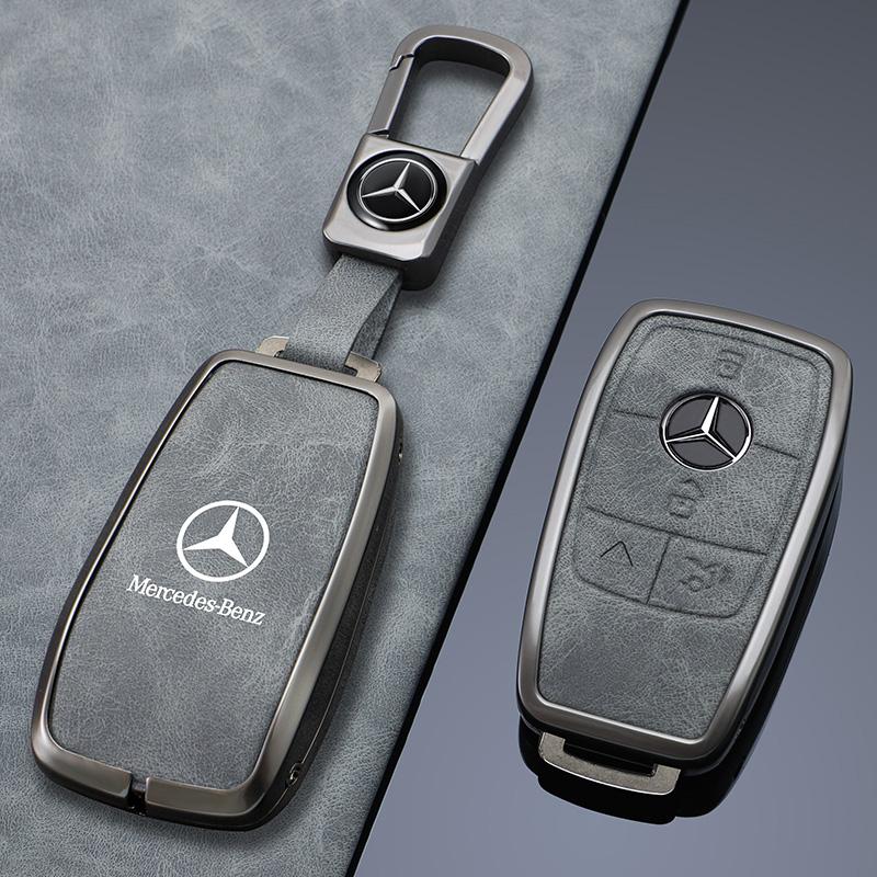 ZJH5   Metal Car Smart Remote Key Fob Cover For Mercedes Benz C A E S Class W204 W205 W206 W212 W213 W176 W177 W223 GLC GLA CLA GLB GLS