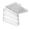 Storage Box Plastic Jewelry Accessory Containers DIY Component Holders Small Items Boxes Multi-grid Compartment Organizer Case