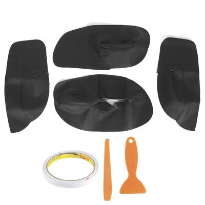 Auto Tür Armlehnenbezug Mikrofaser Leder Zieraufkleber Passend für MK4Bora 1998?2006 4?Tür-Modelle