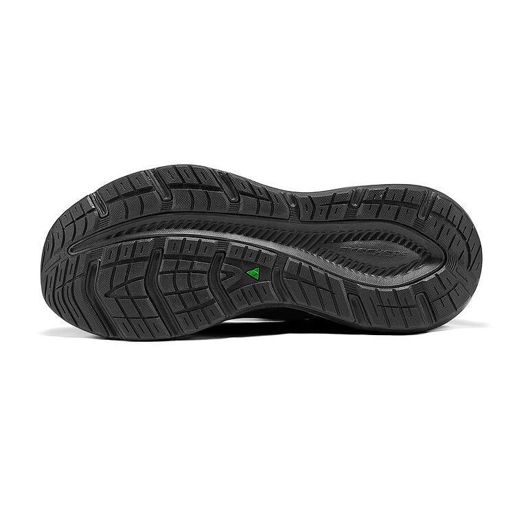 Skechers Edgeride Men Full Black Low Top Running Shoes Comfort Versatile Simple Stylish 232840-BBK