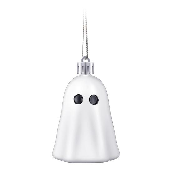 1/2/4 ks Halloween závěsné ozdoby duchů plastová mini figurka ducha halloweenská domácí párty dekorace na malý stromeček