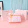 Valentine's Day White Lid & Base Gift Box for Lipstick - Elegant Holiday Packaging