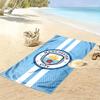 MCFC logo Print Beach Towel, Large Soft Quick Dry Towel for Beach Camping Swimming