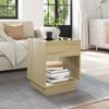 Infinity LED Coffee Table in Sonoma Oak 40 x 40 x 50 cm