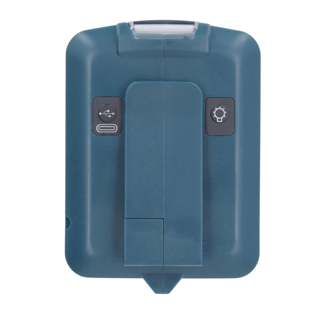 Battery Adapter with LED and Belt Clip USB Type C 12VDC Output Lithium Battery Converter for BL1518 