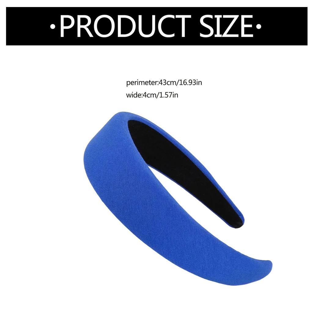 Fashion High Skull Sponge Headband for Women and Girl Wide Hair Band with Soft Milk Silk Designs Comfortable to Wear