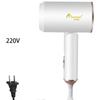 Foldable Hair Dryer With Constant Temperature 1200w Abs Material Brushless Motor Cold/hot Air Setting Single Diffuser Nozzle Overheat Protection White