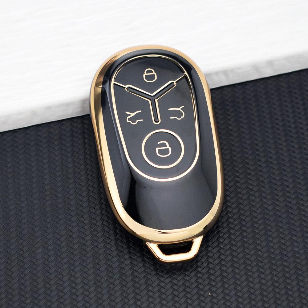 

High-Quality TPU Key Shell Protector Cover For Geely Star Wish Exploration 06 Youth Dream 2024 Keyring Holder Auto Accessories