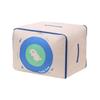 Cotton Quilt Storage Bag With Sealing Closure For Bedroom Organization And Travel Use
