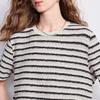 Chuyu Women's Striped Round Neck T-Shirt