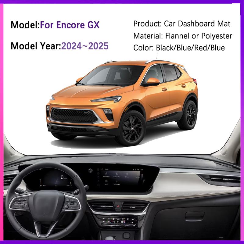 Dashboard Cover For Buick Encore GX Plus 2024 2025 Facelift Car Dashmat Case Light-proof Shade Pad Carpet Protective Accessories