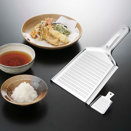 Tsuboe Super High-Cut Grater No. 4 (Double-Sided) SH-040 18-0 Stainless Steel Japan BOL8004