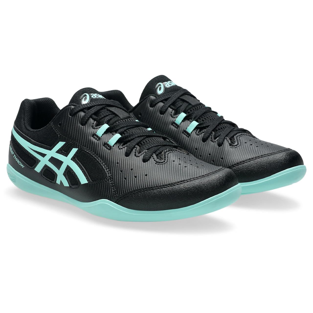 

Track and Field Spikes HEAT THROW 2 1093A250 Unisex 001 cm 2E [Asics] (Black/Illuminate Mint) 27.5