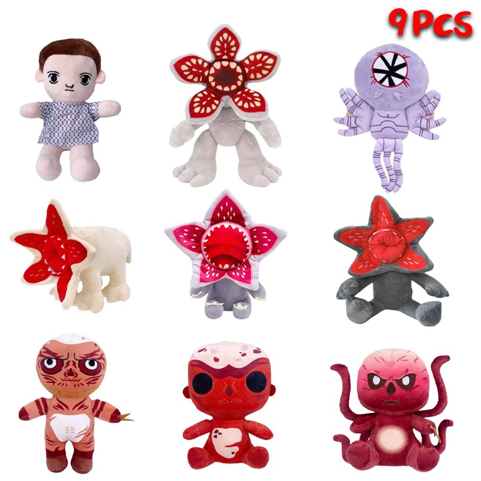 New Hot Cartoon Game Characters Plush Toy Cute Demogorgon Stuffed Ornaments Doll Kid Baby Gift For Children Boys Halloween Girls