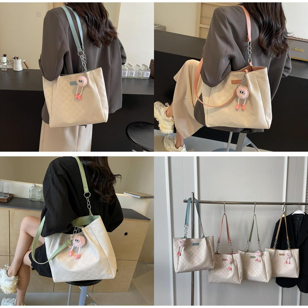 Trendy 2024 Summer Fashion Single Shoulder Tote Bag For Women Stylish Large Capacity