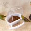 1 Stück Neue Vogelkäfig-Futterstation Papagei Vögel Wasser Hängende Schüssel Sittich Feeder Box Haustierkäfig Kunststoff Lebensmittelbehälter Vogelbedarf