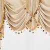 European Style Tassel Valance Velvet Short Curtain Double Wave Curtain Head Pelmet Living Room Bedroom Hotel Windows Swag
