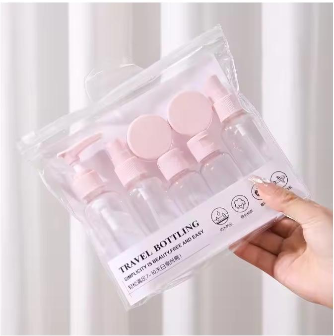 Multipurpose Leak Proof Refillable Bottles for Toiletries and Travel Essentials